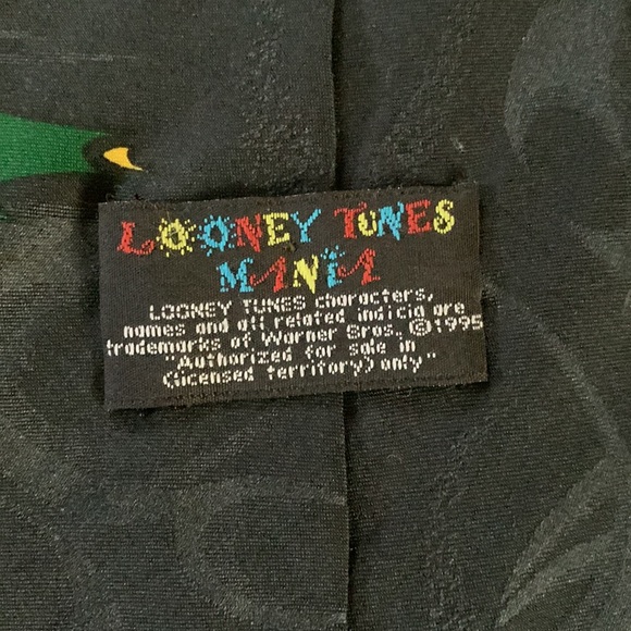 Warner Brothers Looney Tunes Mania Retro Vintage Christmas Holiday Ties - Picture 9 of 13